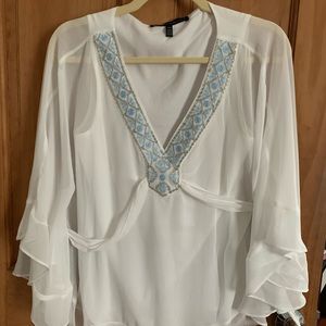 White House black market blouse woman’s xs